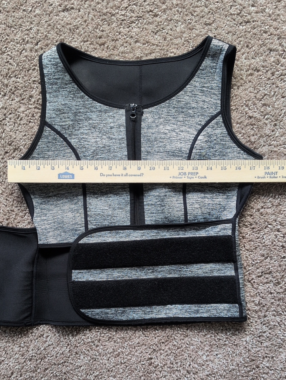 Hoplynn Neoprene Sauna Sweat Vest Waist Trainer Women's Large - Picture 5 of 8